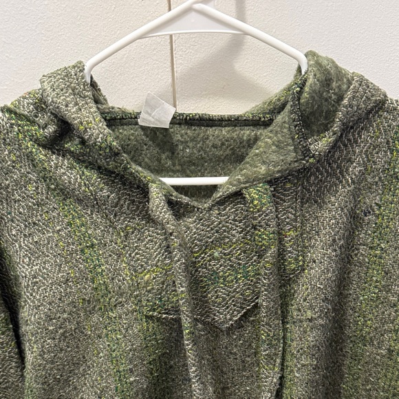 Men's Green Hooded Sweatshirt “Drug Rug” - Picture 7 of 9